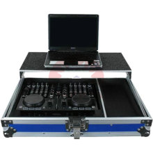 Black Professional Fireproof DJ Mixer Aluminum Equipment Case